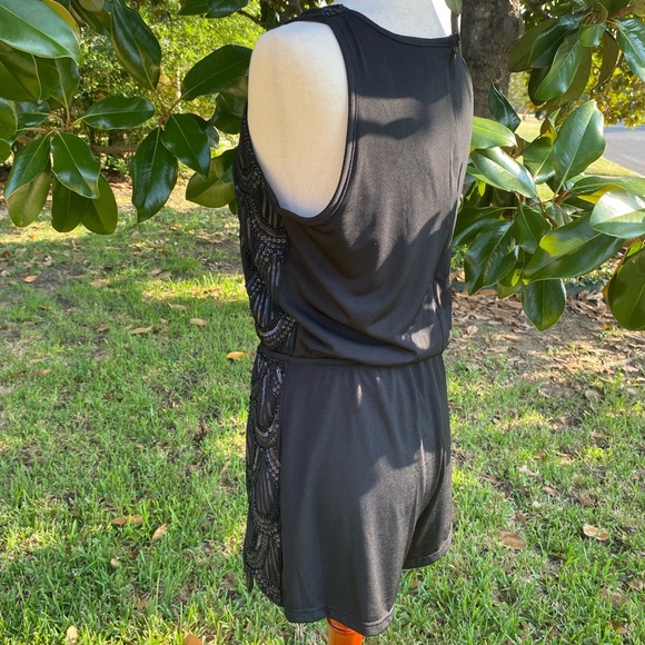 Francesca’s Black Sequin Romper - Picture 4 of 17